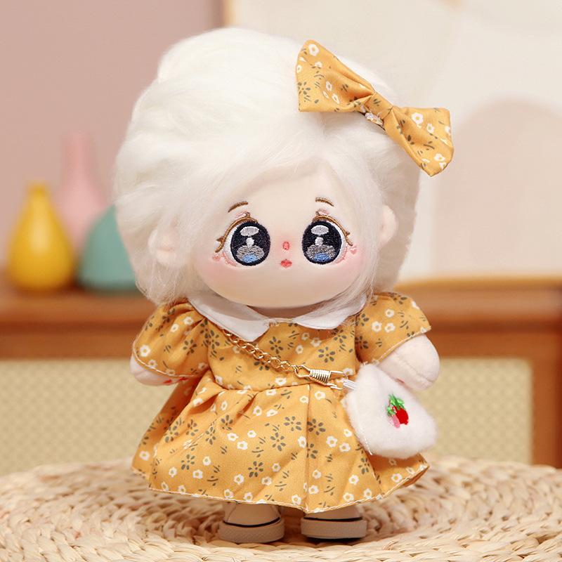 Кукла Подарочная Плюшевая Будуарная Одежда Для Девочек Хлопковая Кукла Кукла 20 см Игрушка-Одежда