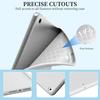For Samsung Galaxy Tab S10/S10 FE 11'' 10.9'' SM-X720 SM-X520 Tri-fold Flip Case Magnetic Stand PU Leather Protective Cover