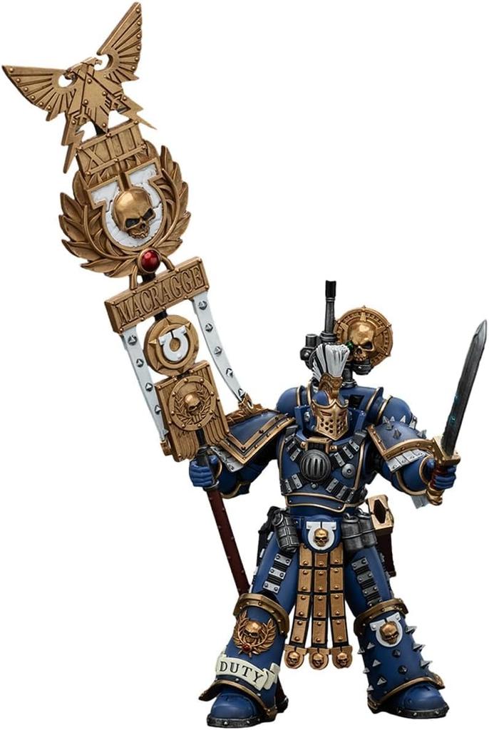 JOYTOY Warhammer Horus Heresy Ultramarines Remus Ventanus Scale Action Figure 1/18 (Assembled)