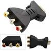 Кабель-адаптер HD HDMI к AV 3RCA Конвертер HDMI к аудио-видео адаптеру AV Компонентный конвертер AV к HDMI-совместимому Для HDTV DVD
