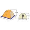 Captain Stag Ice Fishing Tent 210 OR One-Touch (Compact) M-3131