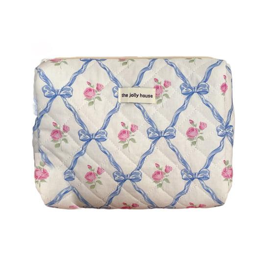 1/3 шт. косметичка с бантом на молнии для хранения кистей для макияжа, разные размеры, складной многоразовый органайзер для косметики, туалетные принадлежности