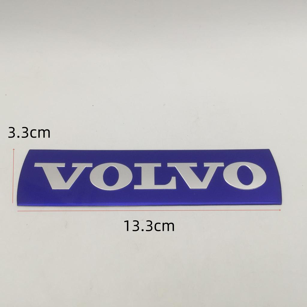 1pcs 3D blue/black for VOLVO XC60 XC90 Car Emblem Front Grille Hood Bonnet Sticker Badge Decal Styling auto accessories