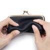New Niche Change Bag Mini First-layer Cowhide Storage Bag Women's Fashion Mouth Red Envelope Small Clip Bag Tide