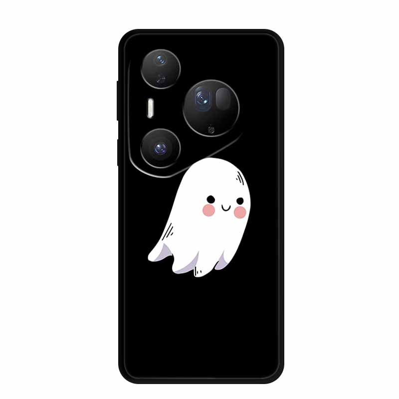 Для Huawei Pura 80 Ultra 5G Чехол Coque Мультяшный Кот Расписной Черный Силиконовый Мягкая Задняя Крышка Для Huawei Pura 80 Ultra Чехлы Оболочки