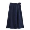 Kaslead New Arrival Women's Clothing Fashion Style Fashion All-Match Casual Denim Sarong Skirt 7956454