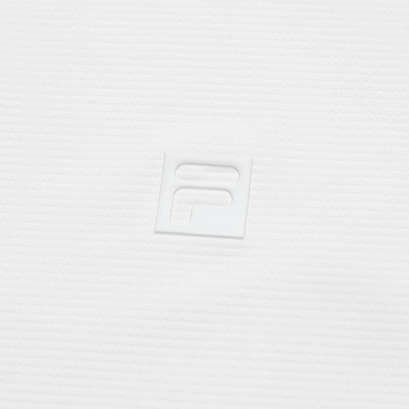 Fila Серия Гольф Повседневный Спортивный Свежий Чистый Простой Стиль Эластичная Удобная Футболка с Длинным Рукавом Мужские Топы Нефритово-Белый A11M545221FWT