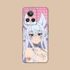 Anime Cute Fenrys Mobile Phone Case for Realme 15 14 13 12 11 10 9 Pro Plus T i Lite 5G Colorful Printing Cover Cover Luxury