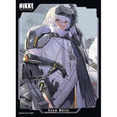 Коллекция протекторов для карт Chara Sleeve Матовая серия Богиня NIKKE Победа "Снежная Белоснежка" (№ MT1973)