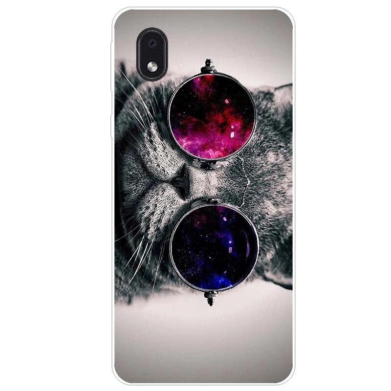 Чехол для Samsung Galaxy M01 A01, чехол для Samsung Galaxy M01 Core, мягкий чехол M 01 A01 Core, модный защитный черный силиконовый чехол