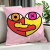 Art GGraffiti Heart Cushion Cover Cushion Cover Set Pcs x x x Pillowcase Decorative Sofa Home Decor