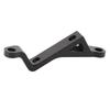 Disc Brake Adapter Flat Mount To Post Mount Aluminum Alloy 74mm To 34mm Black for 160 180 Discs