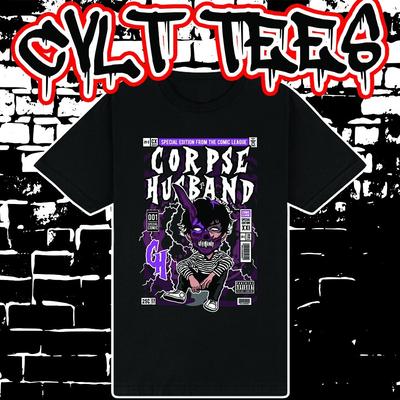 Футболка в стиле обложки комикса Corpse Husband ~ 100% Хлопок, Унисекс