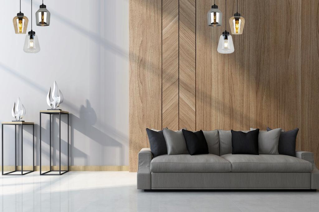 MODERN ELEGANT HANGING LAMP GLASS SHADE