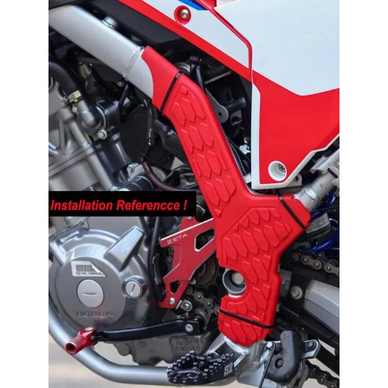 Пластиковая рама ABS Защитная крышка Защитные элементы рамы Для Honda CRF300L CRF300RL Rally -
