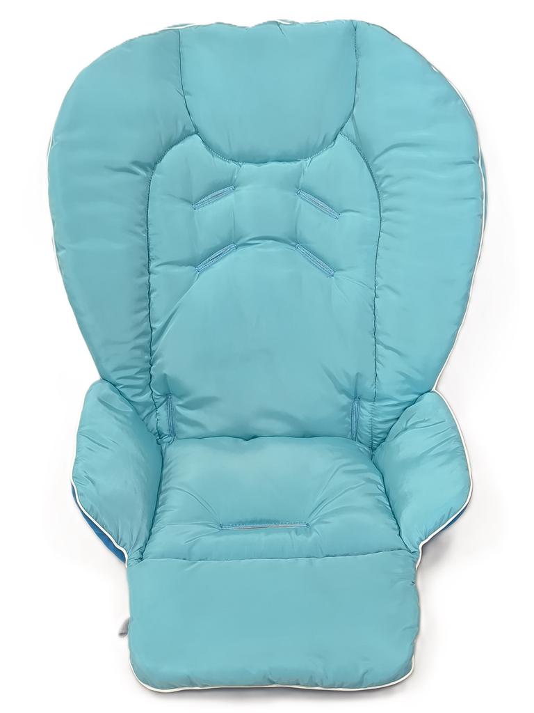 Непромокаемый чехол к стульчику для кормления Сhicco Polly однотонный, водоотталкивающая вкладка в стульчик