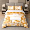 3Pcs Bed Set,Haikyuu 1 Duvet Cover and 2 Pillowcases, Printed Bedding Decor For Guest Room