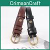 Minimalist Style Stylish Pu Belt With Alloy Pin Buckle For Daily Use Suitable
