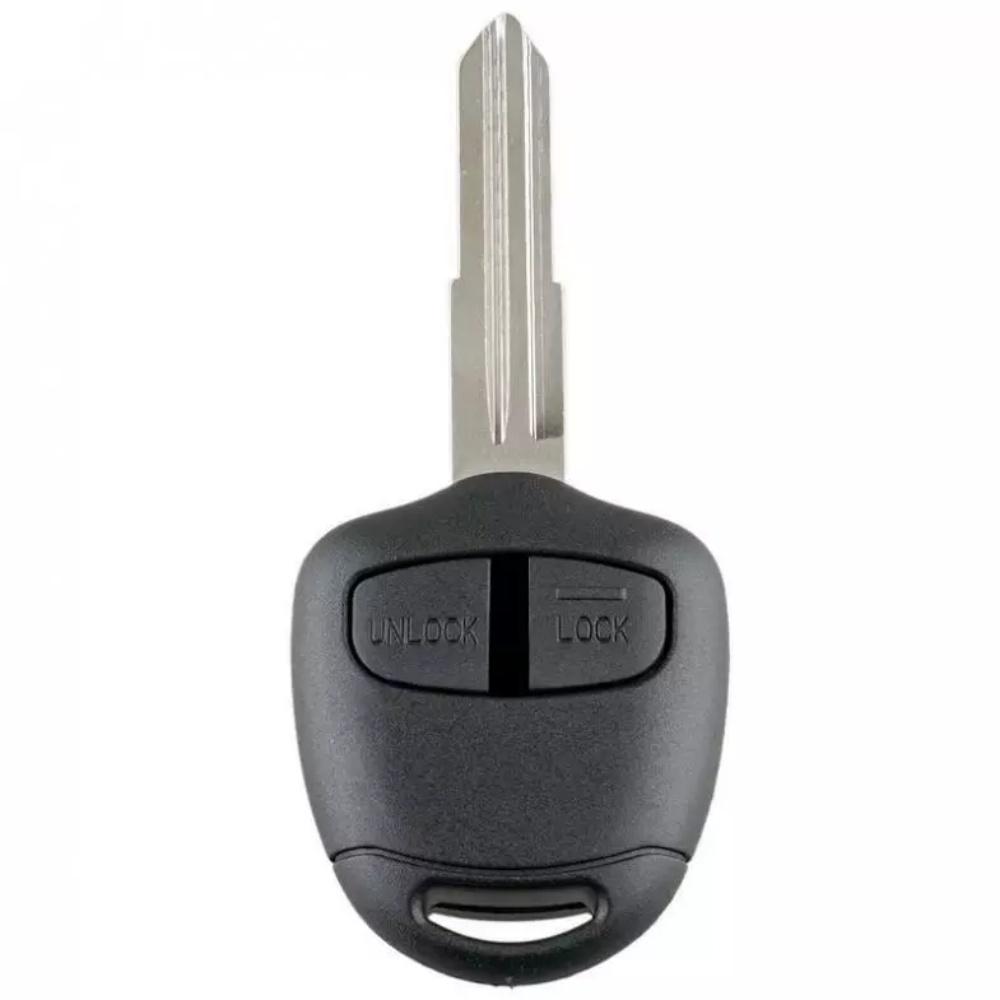 Корпус ключа-пульта с 2 кнопками и лезвием MIT11 без чипа для Mitsubishi Lancer Outlander
