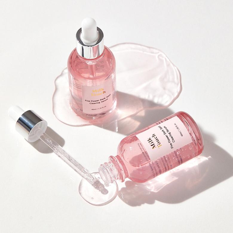 MILK TOUCH Five Flower Очищающая сыворотка от темных пятен 40 мл