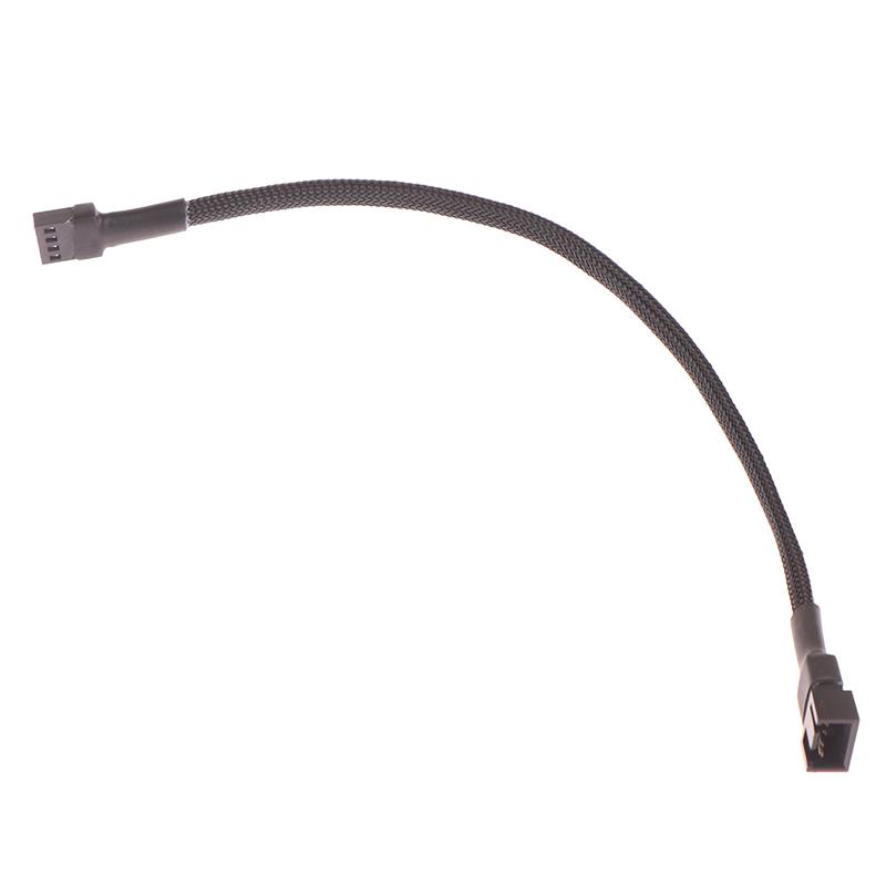 1 шт., кабель-разветвитель для вентилятора, 4-контактный кабель-адаптер 1 к 1 2 3 4, разветвитель для вентилятора процессора компьютера, удлинитель для вентилятора ПК, кабель питания, аксессуары