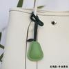 Handmade Genuine Leather Pear-Shaped Bag Charm Cute Bag Pendant Exquisite Handmade Keychain