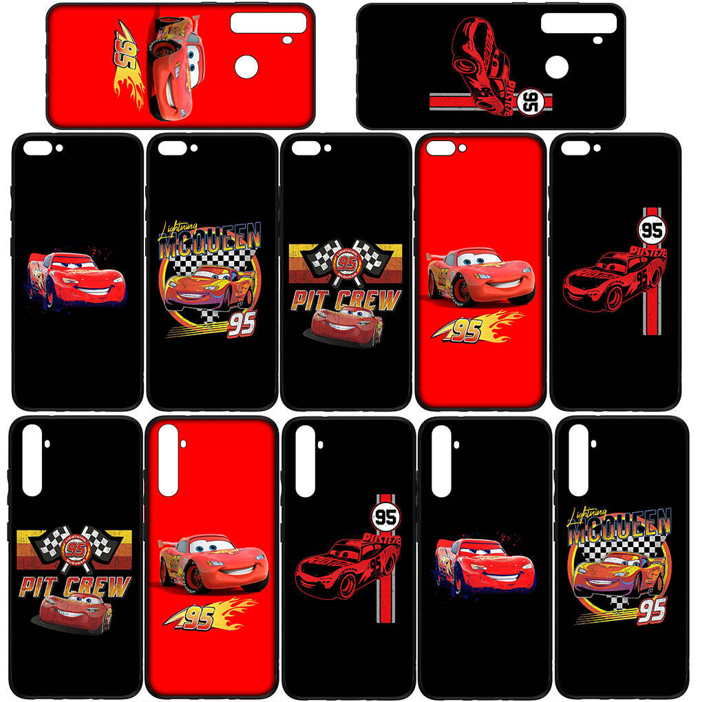Для iPhone 17 16 15 Xiaomi Poco F7 F8 X7 X6 C85 C75 C71 M8 Redmi Note 14 13 12 11 Pro Max 14C 13C 15C A3 Чехол для телефона Комиксы Машины Молния Маккуин 95