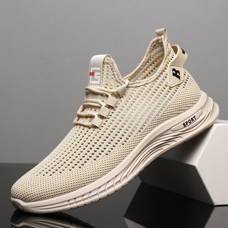 Весенняя повседневная обувь Flyknit, мужские трендовые универсальные модные кроссовки, легкие кроссовки