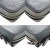 Used AUTHENTIC BERLUTI Itauba Wide Calligraphy Clutch bag blue Leather