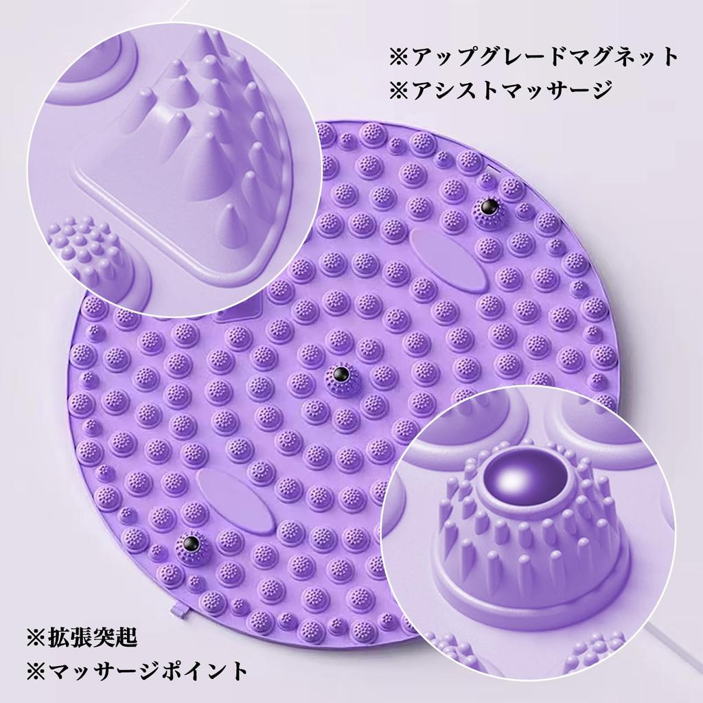 Коврик для акупрессуры ног Ziifun Массажер для акупрессуры ног Home Foot Pressure Point Fatigy Foot Pressure Pressure Purple