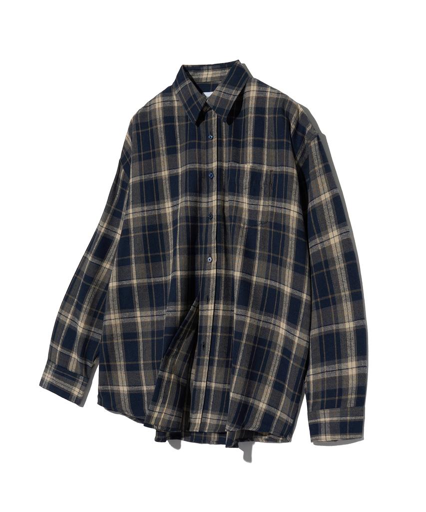 STANDARDERROR [2Pack] Long-Sleeve Check Shirt Package (15 Types) (B Type)
