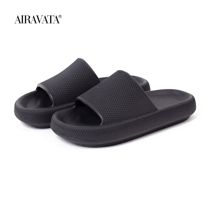 Толстые тапочки на платформе, женские домашние тапочки для ванной комнаты, мягкие нескользящие домашние шлепанцы из ЭВА для влюбленных, женские летние шлепанцы