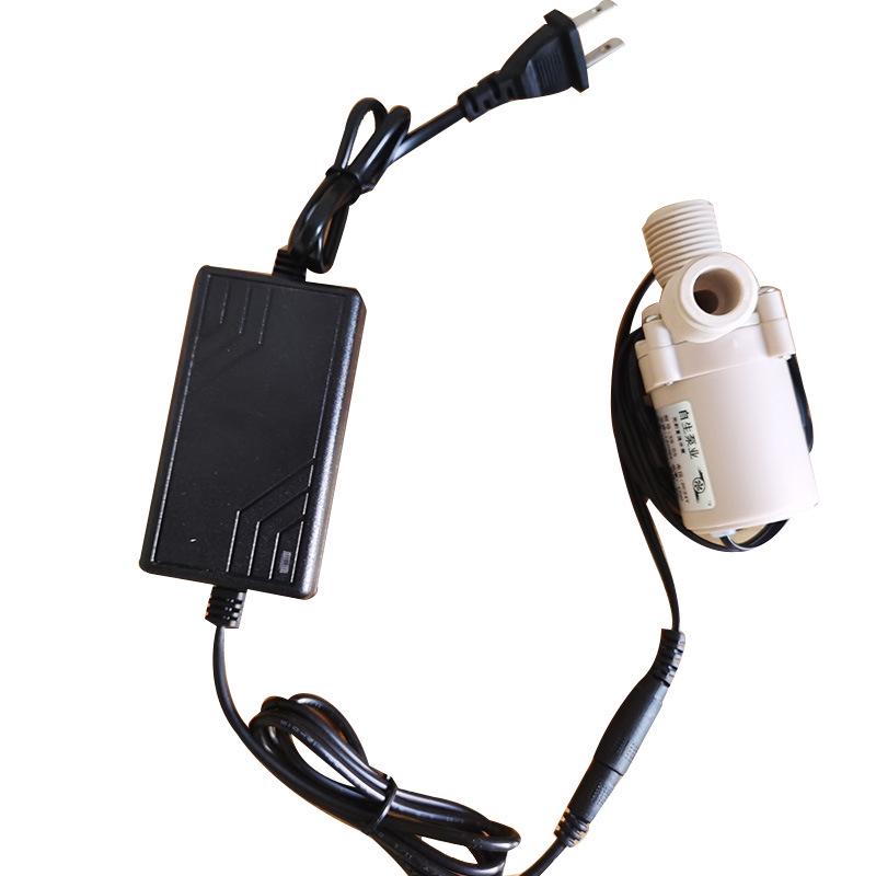 12В Высокотемпературный и коррозионностойкий бесщеточный насос постоянного тока для солнечного водонагревателя