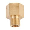 1/4" Female NPT Brass Fitting Pumps Pneumatic Connectors Straight Adapter
