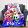 Customiz Name Personality SuperKitties Blanket Soft &Warm Sofa Office Bed Travel Lunch Break Blanket, Gift Suitable All Seasons