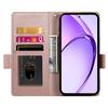 DF-010 Для Realme 13+ 5G/13 Pro 5G (Китай) Чехол-подставка из искусственной кожи в виде кошелька для телефона