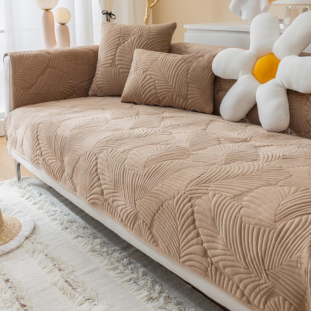 Sofa Cushion, Simple and Modern Combination, All Inclusive, Universal Sofa Cover, Cover Cloth, Anti Slip Product, Dutch Velvet, Winter