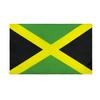 90x150CM Jamaica National Flag Double-side Fade Proof Wrinkle Free Sun-resistant Metal Grommets Polyester Large JM Banner Indoor Outdoor Garden