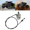 Motorcycle Carburetor Choke Cable Wire Harness 1300mm Line Compatible with PE TRX350 Dirt Pit Bike Motocross Accessories