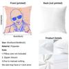 singer P-Pitbull Rapper Cushion Cover Pattern Printed Pillowcase for Living Room Sofa Cushion Cover & Bedroom Decor