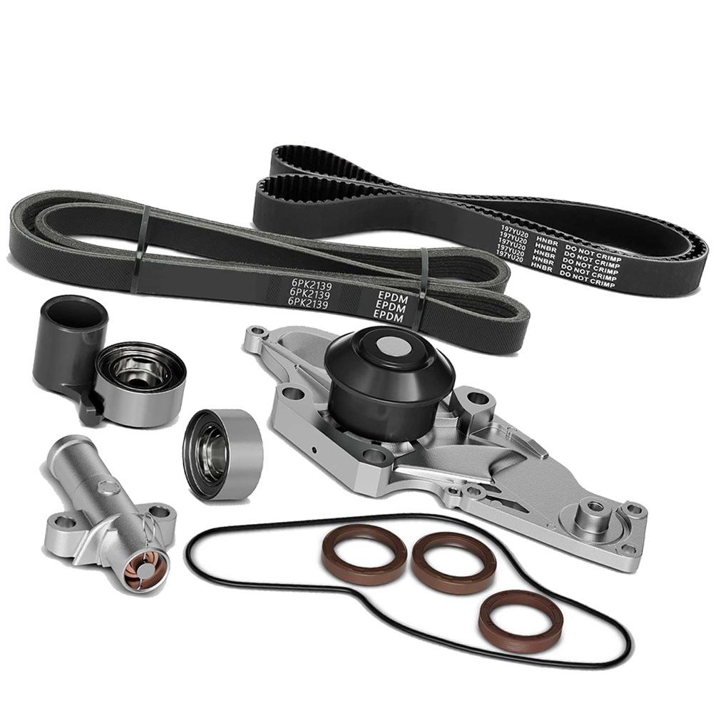 Honda Timing Belt Tensioner & Water Pump Kit 14510RCAA01 K0277197 TKH002