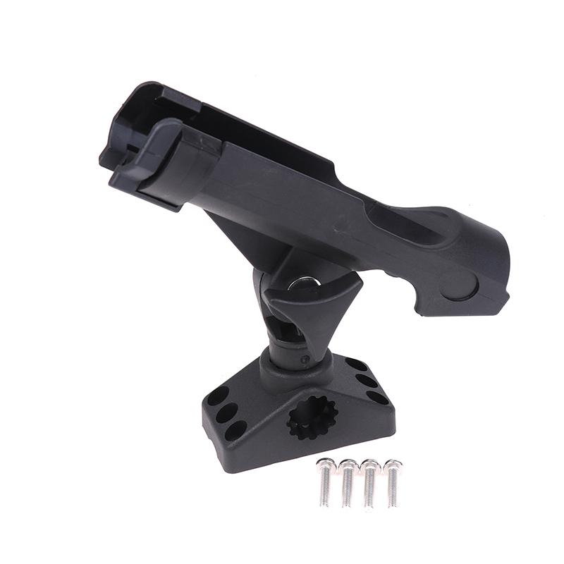 Регулируемая стойка для держателя удочки для рыбацкой лодки, вращающийся на 360 градусов держатель для удочки для каяка