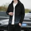 New Coat Men Ins Spring and Autumn Easy To Take Sports Leisure Brand Hooded Loose Zipper Cardigan Hoodie