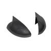 Carbon Fiber Ox Horn Rearview Mirror Lid  Cover Trim For -2024 Nissan Sentra