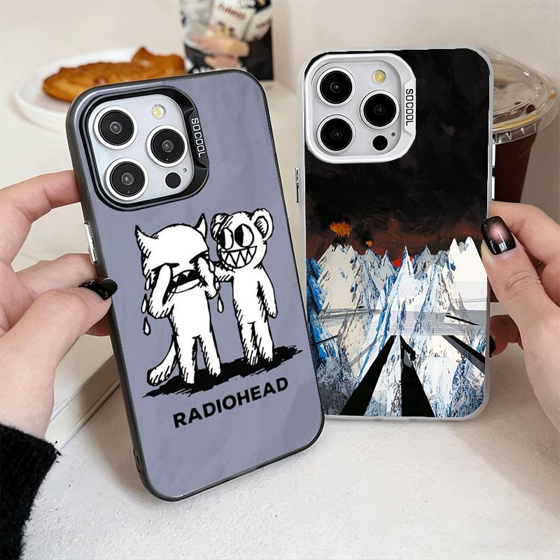 R-Radiohead Bnad Shockproof Phone Case for iPhone 18 17 Air 16 16E 15 Pro Max 14 Plus 13 Mini 12 Back Cover Anti Fall Fundas