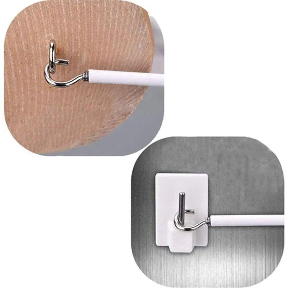 1Set PVC Steel Window Cord Cable Net White Curtain Track Wire New Wall Hanging Line