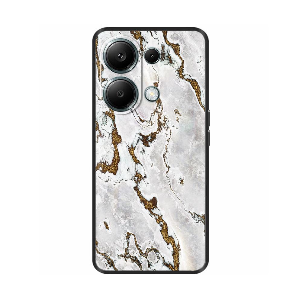 Для Xiaomi Poco M6 Pro Чехол Ударопрочный Силиконовый Крашеный Мягкий Чехол для Телефона Для Xiaomi Poco M6 Чехлы Для Xiaomi PocoM6 Pro Fundas