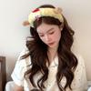 Non-slip Plush Animal Headband Kawaii Funny Hair Hoop Lovely Face Washing Hair Hoop  Indoor
