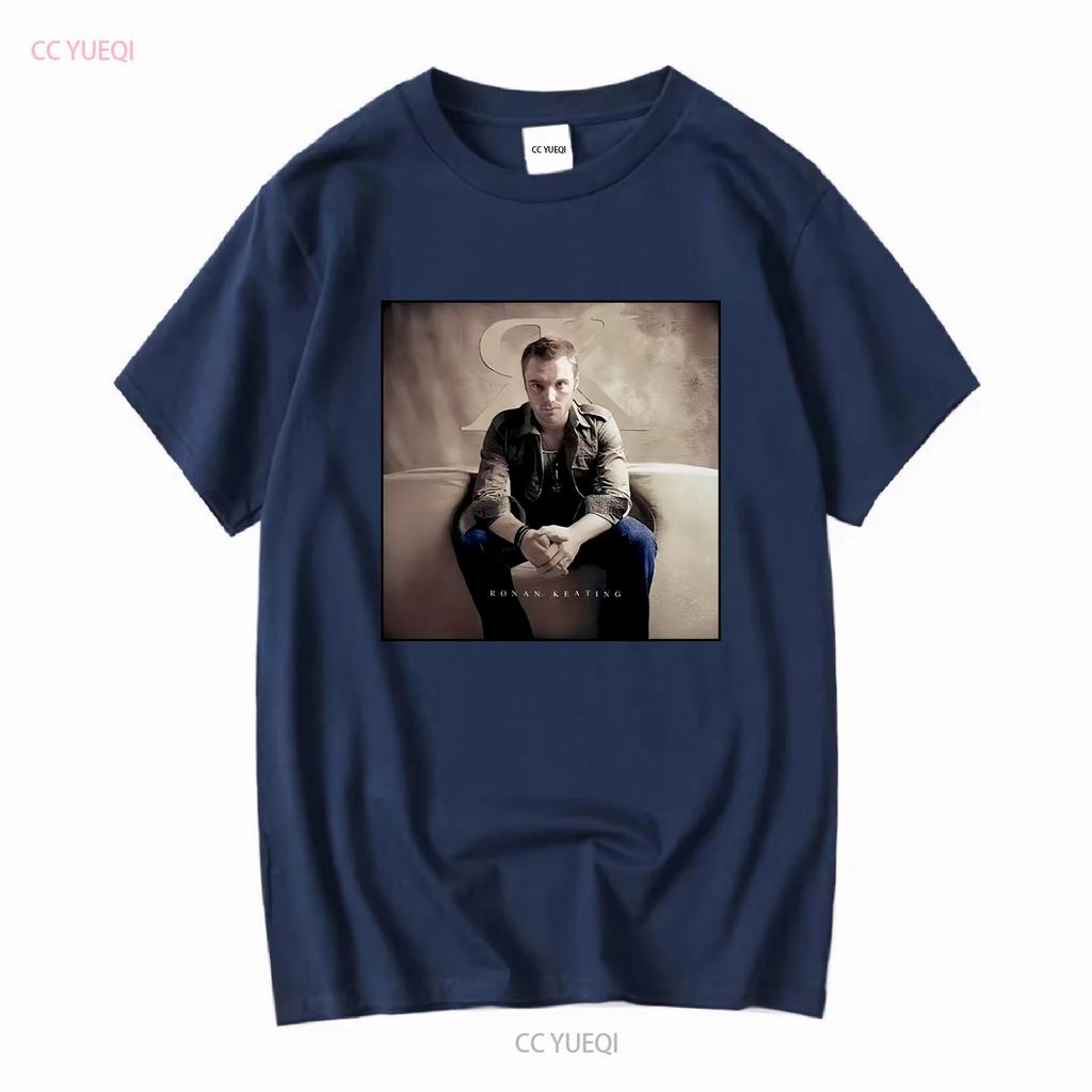 Винтажная футболка Ronan Keating 2003 года Тур Музыкальная группа Мужская XL Белая Взрослая винтажная Стильная дышащая с принтом