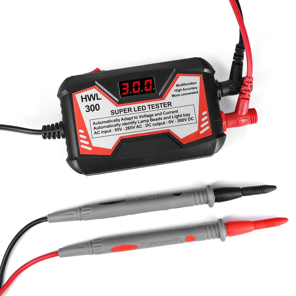 (Отличный дом)0-300 В светодиодные лампы с бусинами, тестер подсветки телевизора, светодиодные ленты, бусины, лампа, испытательный инструмент, проверка емкости диода, напряжение